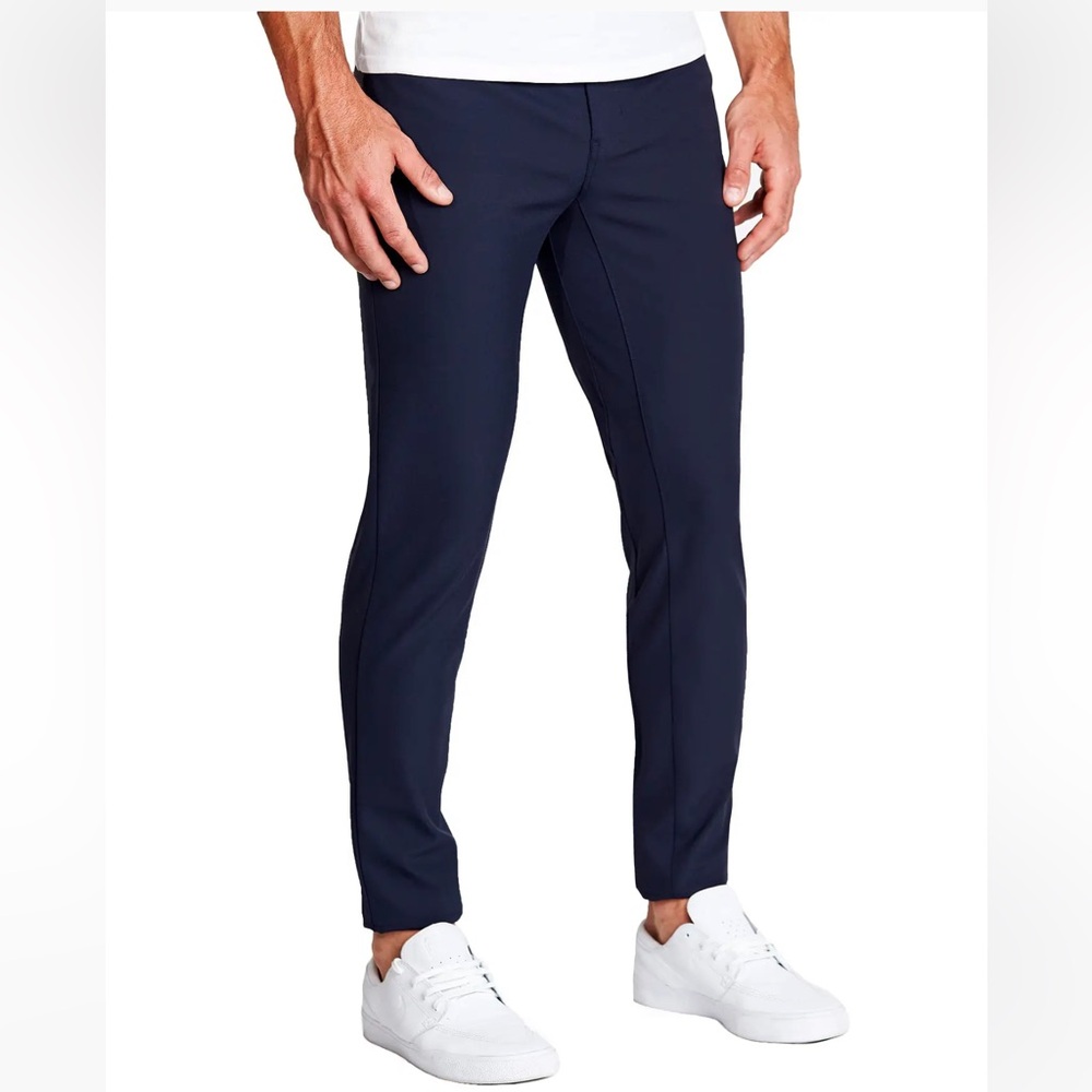 Athletic Fit Stretch Tech Chino - Navy
